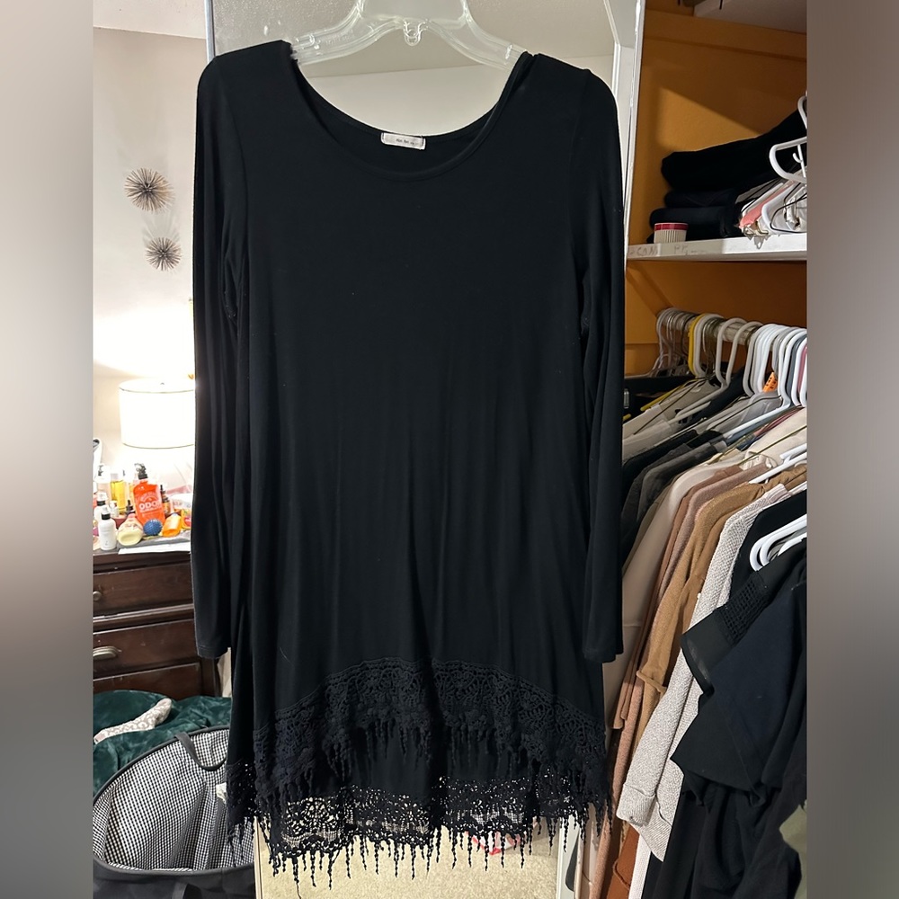 Long Sleeve Jersey Dress